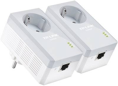 TP-LINK Сетевой адаптер TP-LINK HomePlug AV TL-PA4010PKIT (белый) 