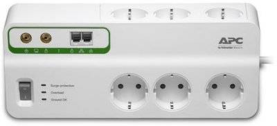 APC Сетевой фильтр APC , 3м, белый PMH63VT-RS 