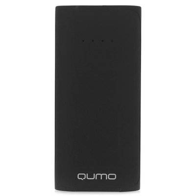 Qumo Внешний аккумулятор Qumo PowerAid, 5200 мАч, черный PowerAid 5200 