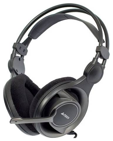 A4Tech Наушники A4Tech HS-100 (черно-серый) 