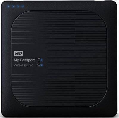 WD Внешний жесткий диск WD My Passport Wireless Pro 2ТБ 2,5" (черный) WDBP2P0020BBK-RESN