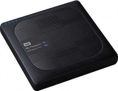 WD Внешний жесткий диск WD My Passport Wireless Pro 3ТБ 2,5" (черный) WDBSMT0030BBK-RESN