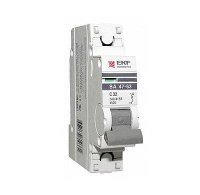Ekf Выключатель Ekf Mcb4763-1-50c-pro 50623