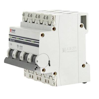 Ekf Выключатель Ekf Mcb4763-4-63c-pro 305808
