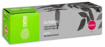 CACTUS картридж CACTUS голубой CS-TK8305C 
