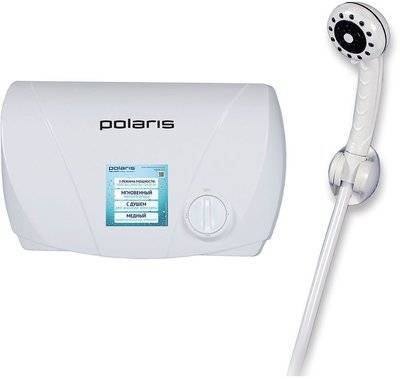 Polaris Водонагреватель POLARIS Vega , проточный, кВт, душ 3.5 