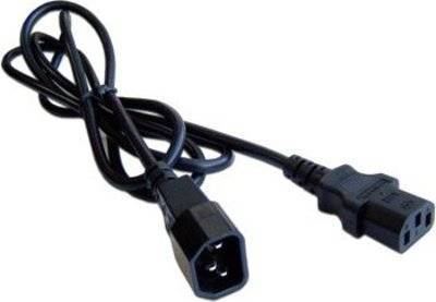 LANMASTER Кабель питания LANMASTER , IEC320-C13 (прямой) - IEC320-C14 (прямой), 1.8м, черный LAN-PPM-10A-1.8 