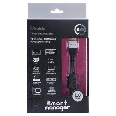 Belsis кабель HDMI-HDMI 1.0 метр, v1.4, Belsis SM1811 SM1811