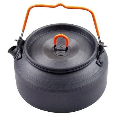 Ecos Чайник походный Ecos с крышкой , 1 л, анодированный алюминий CK-206 991007