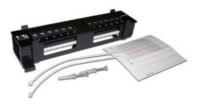 LANMASTER Патч-панель Lanmaster (TWT-PP12UTP-H ) 19" 1U 12xRJ45 кат.5e UTP 