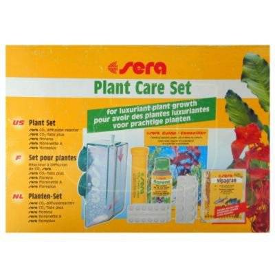 SERA Наб для ухода за раст-ми SERA Plant Care Set, CO2-Start,Florena 100мл,Florenette-A 24т,Flore Plus24т 