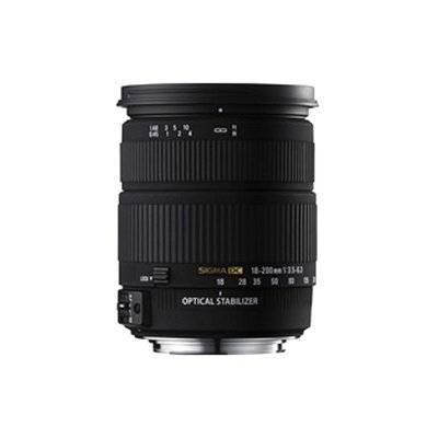 Sigma Объектив Sigma AF 18-200mm F3.5-6.3 DC MACRO OS HSM для Nikon 885955