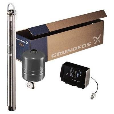 Grundfos комплект с насосом Grundfos SQE 3-105 96524508