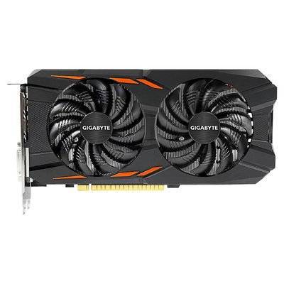 Gigabyte Видеокарта Gigabyte GeForce GTX 1050 Ti, , 4ГБ, GDDR5, Retail GV-N105TWF2-4GD 