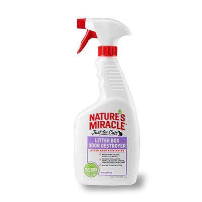 NATURES MIRACLE NATURES MIRACLE Средство уничтожающее запахи в кошачьих туалетах 709мл 
