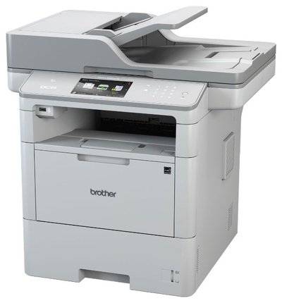 Brother МФУ BROTHER DCP-L6600DW, A4, лазерный, серый [dcpl6600dwr1] 