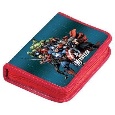 Marvel Marvel Пенал с наполнением Мстители, наполненный, 9 предметов 4250199 