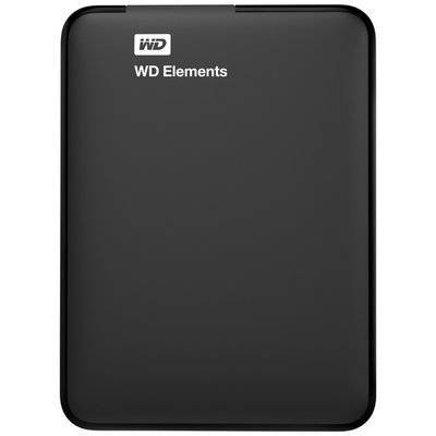 WD Внешний жесткий диск 2.5" WD Elements Portable 500GB (WDBUZG5000ABK-WESN) 