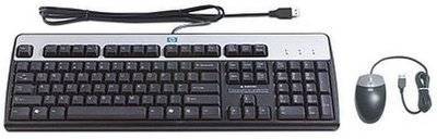 HPE Клавиатура HPE USB BFR-PVC RU Kit 638214-B21 