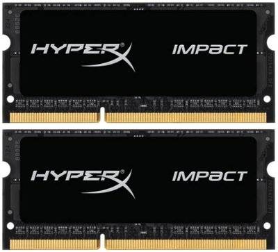 Kingston Kingston HyperX Impact 8192Mb (2x4Gb) DDR3 SoDIMM (HX321LS11IB2K2/8) HX321LS11IB2K2/8