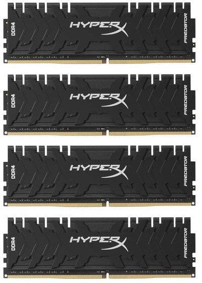 Kingston Kingston HyperX Predator 16Gb (4x4Gb) DDR4 DIMM (HX432C16PB3K4/16) HX432C16PB3K4/16