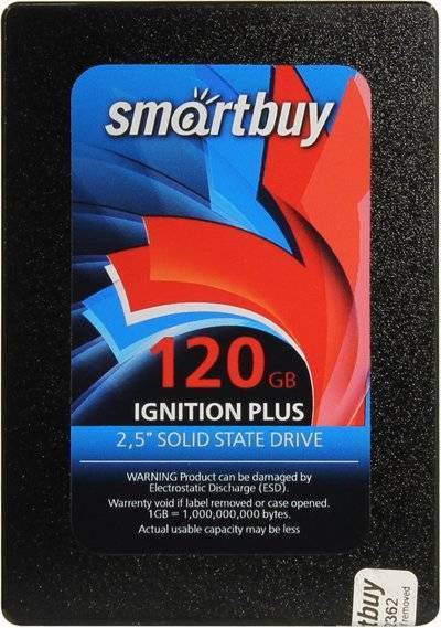 Smart Buy Smart Buy 2.5" Smartbuy Ignition PLUS 120Gb MLC (SB120GB-IGNP-25SAT3) SB120GB-IGNP-25SAT3