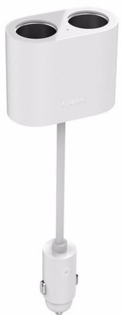 Xiaomi Разветвитель прикуривателя Xiaomi Roidmi Dual Port Converter White GDS4055RT ZJQ01RM
