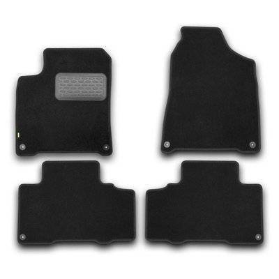 Klever Коврики в салон Klever Standard Ssangyong New Actyon Внедорожник 2010-, 4 шт текстиль, KVR02611201210kh KVR02611201210kh