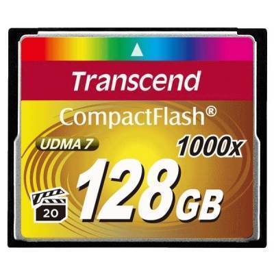 Transcend Карта памяти Compact-Flash Transcend TS128GCF1000 