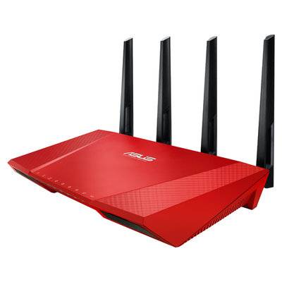ASUS Wi-Fi роутер ASUS RT-AC87U Red 