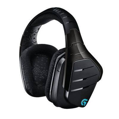 Logitech Наушники с микрофоном LOGITECH G933 Artemis Spectrum, мониторы, радио, черный [981-000599] 