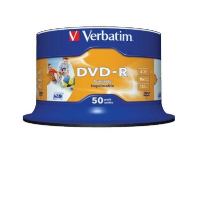 Verbatim Набор дисков Verbatim DVD-R 4.7GB 16x 