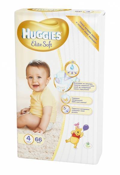 Huggies Подгузники Huggies Elite Soft Mega 4 9400824