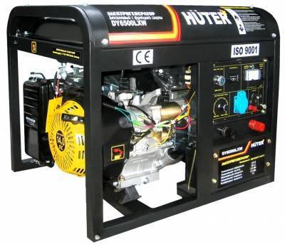 HUTER Генератор HUTER DY6500LXW 
