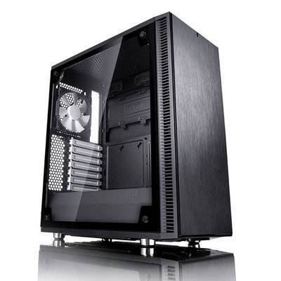 Fractal Design Корпус ATX FRACTAL DESIGN Define C TG, Midi-Tower, без БП, черный FD-CA-DEF-C-BK-TG 