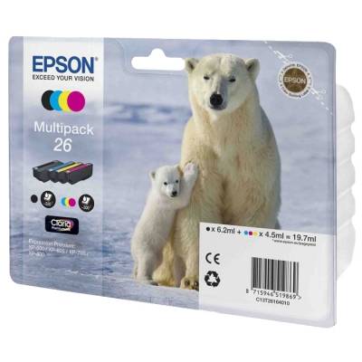 Epson Набор Epson 26 Multipack C13T26164010