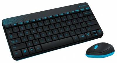 Logitech Клавиатура+мышь Logitech Wireless Combo MK240 Black USB 920-005790