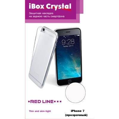 Red Line Кейс для iPhone Red Line Crystal для iPhone 7 прозрачный(МВ000000103) 