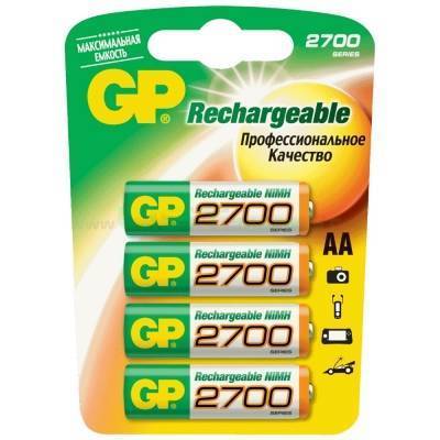 GP Аккумуляторы GP 270AAHC X 4 