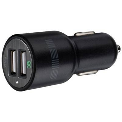 InterStep Универсальное З/У в авто InterStep IS-CC-2USB2QCRT-000B201 