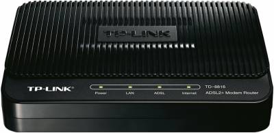 TP-LINK ADSL роутер TP-LINK TD-8816 (черный) 