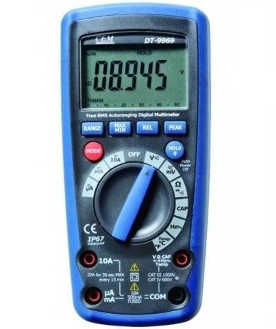 Cem Профессиональный цифровой мультиметр СЕМ Cem Dt-9969 