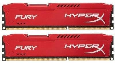 Kingston Модуль памяти KINGSTON HyperX FURY Red Series DDR4 - 2x 8Гб 2400, DIMM, Ret HX424C15FR2K2/16 