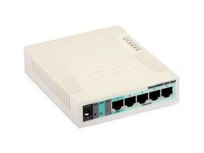 Mikrotik WI-FI роутер MIkrotIk WhIte RB951G-2HnD