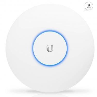 UBIQUITI Точка доступа Ubiquiti UniFi AP AC Long Range 802.11ac 1317Mbps 2.4 и 5GHz 1x1000Mbps LAN 175.7x43.2 mm комплект из 5 шт UAP-AC-LR-5(EU) UniFi AP AC LR 