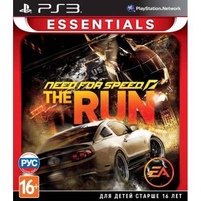 Медиа Игра для PS3 Медиа Need For Speed The Run Essentials 