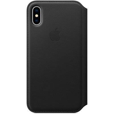 Apple Кейс для iPhone Apple iPhone X Leather Folio Black (MQRV2ZM/A) 