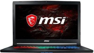 MSI Ноутбук MSI GP72M 7RDX(Leopard)-1243RU, 17.3", Intel Core i5 7300HQ 2.5ГГц, 8Гб, 1000Гб, nVidia GeForce GTX 1050 - 4096 Мб, Windows 10, черный [9s7-1799d3-1243] 