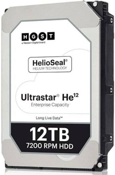 Hgst Жесткий диск HGST Ultrastar HE12 HUH721212AL5204, 12Тб, HDD, SAS 3.0, 3.5" [0f29532] 
