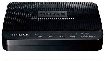 TP-LINK Модем Tp-Link ADSL2+ с интерфейсом Ethernet (Annex A, Annex M) TD-8616 